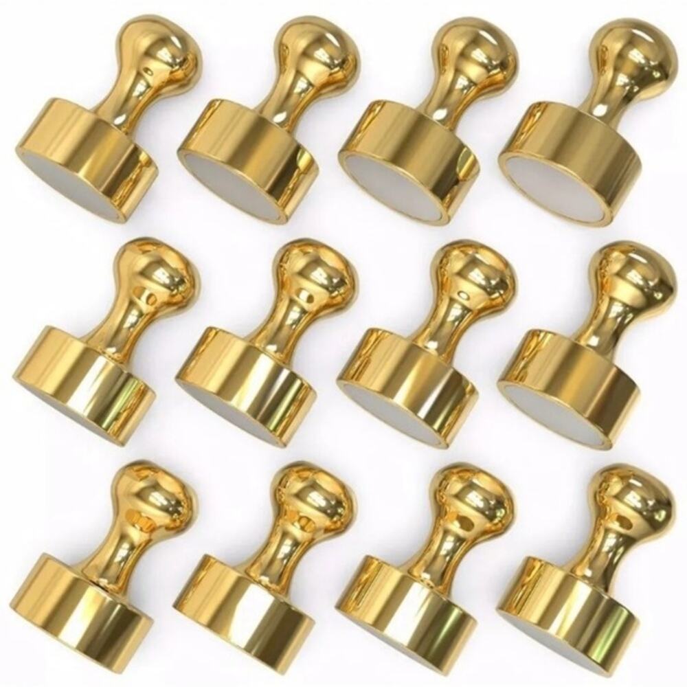 ONE PACK BetterCo. Neodymium Gold Pin Magnet 12 Pack NWT NEW